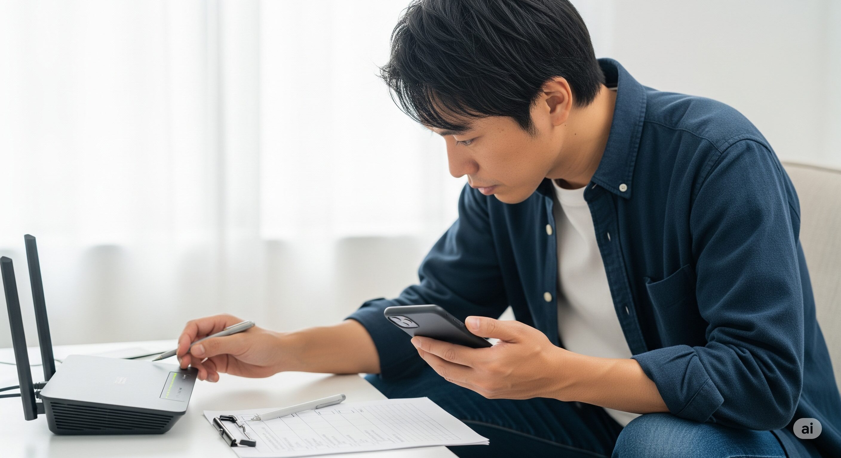 Wi-Fi変更前に確認しておくべきこと