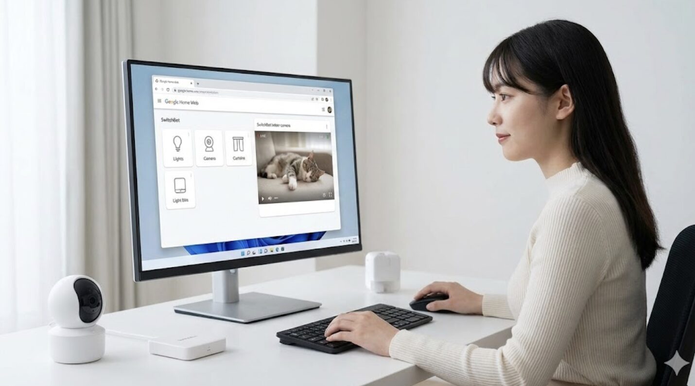 Google Home Web版でのデバイス管理