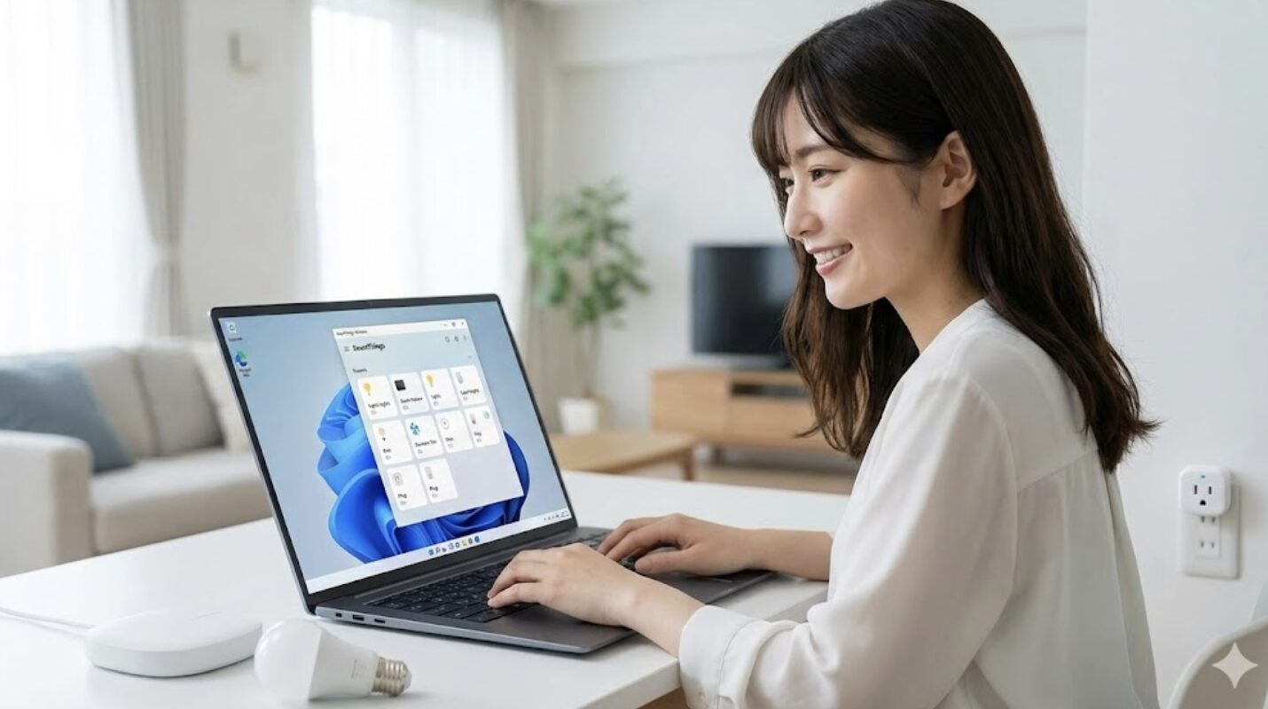 SmartThingsのWindows用アプリでの制御