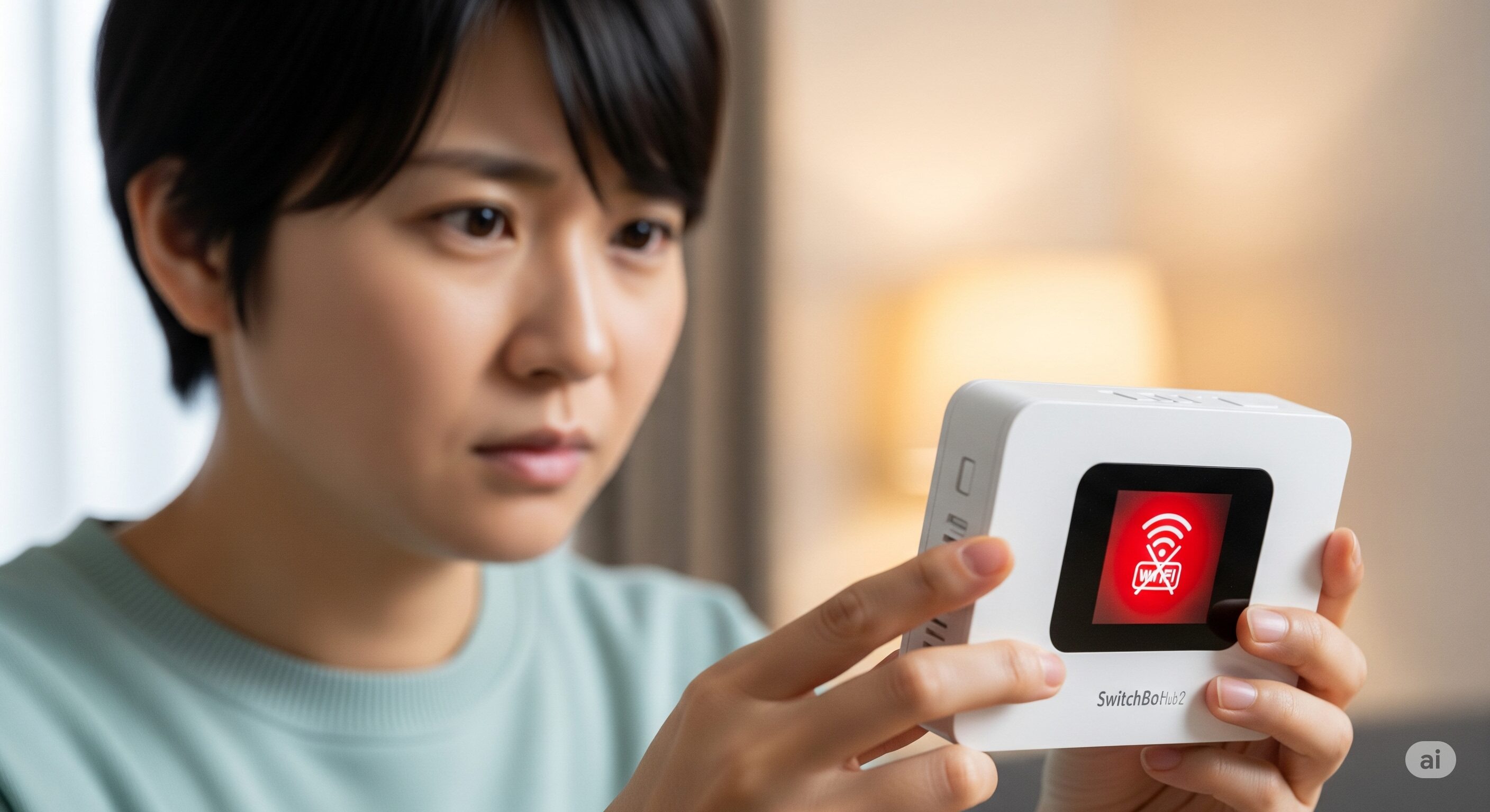 ハブ2がwifiつながらない時のチェック点