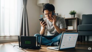 Wi-Fiつながらない時にまず試すこと