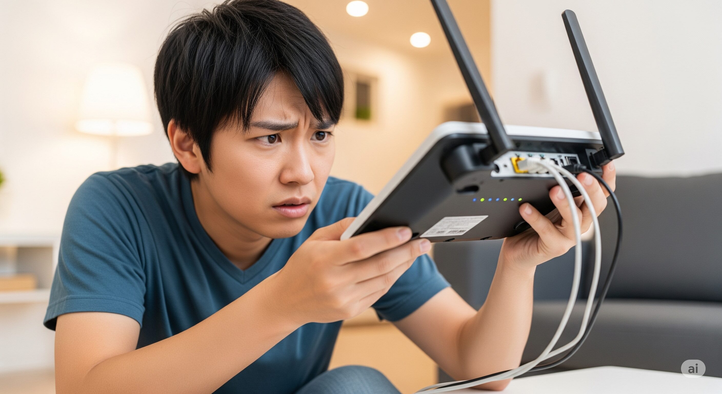 Wi-Fiつながらない時にまず試すこと2