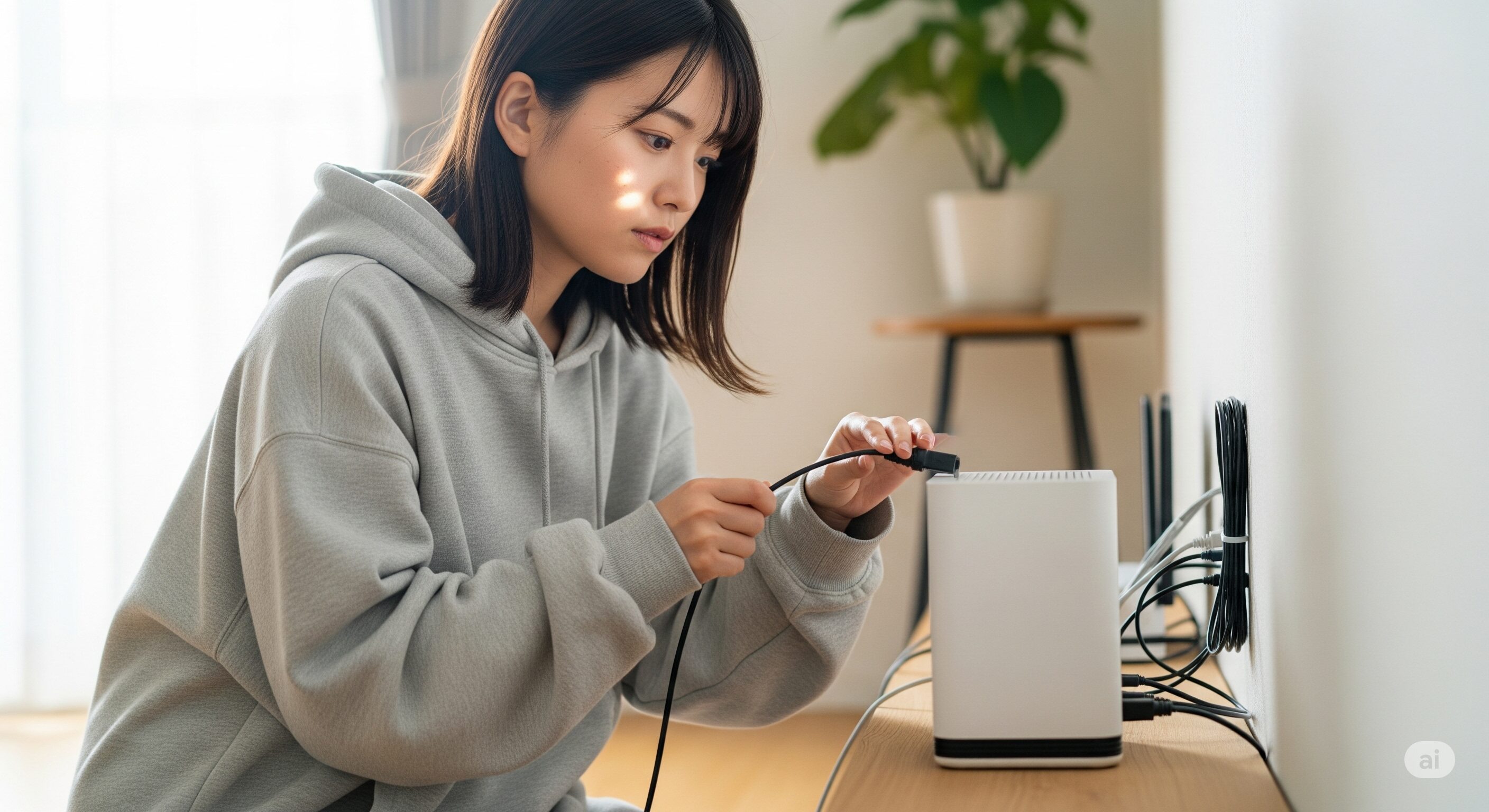 Wi-Fi再接続の具体的な詳細な手順