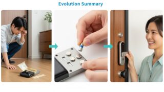 switchbot ロックの両面テープが剥がれる問題の総括