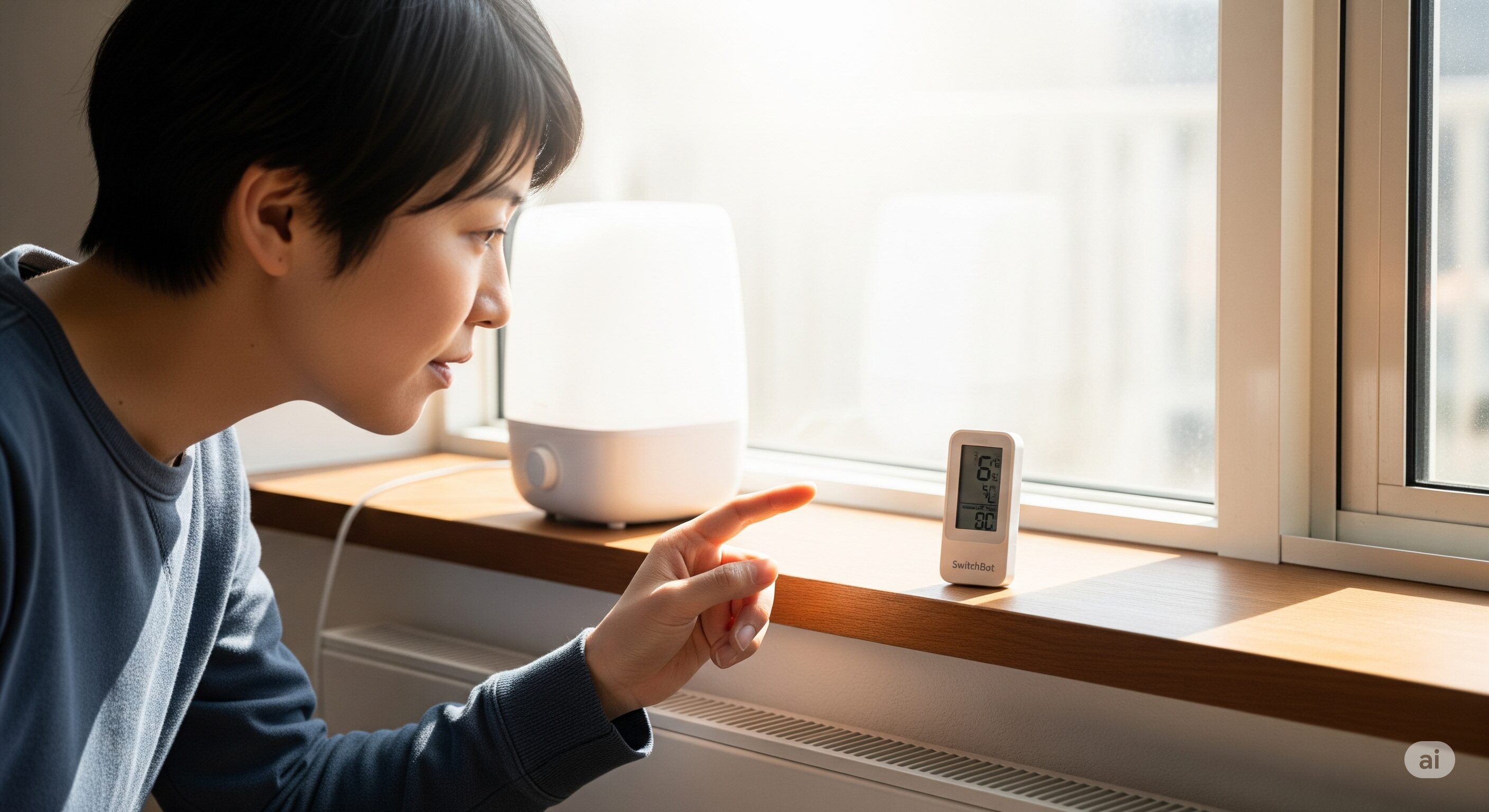 switchbot温度計の誤差は？設置場所も確認