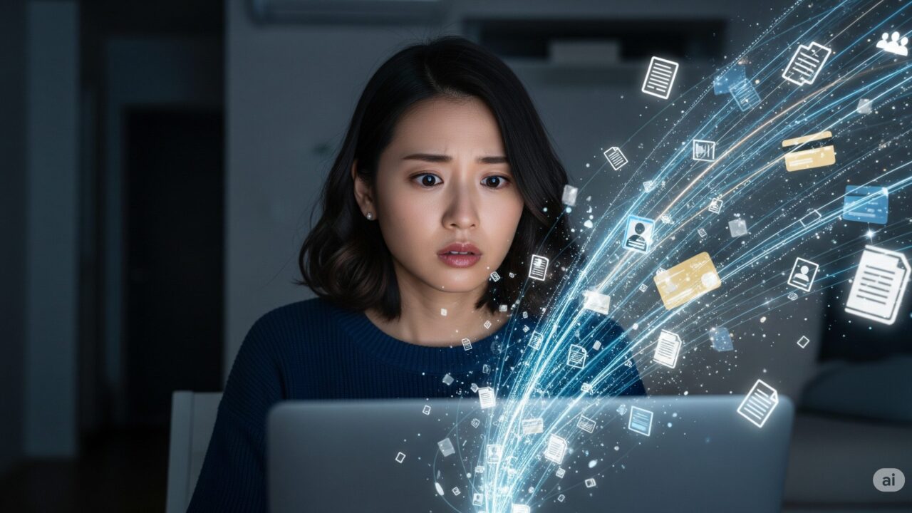 個人情報漏洩の可能性は否定できない