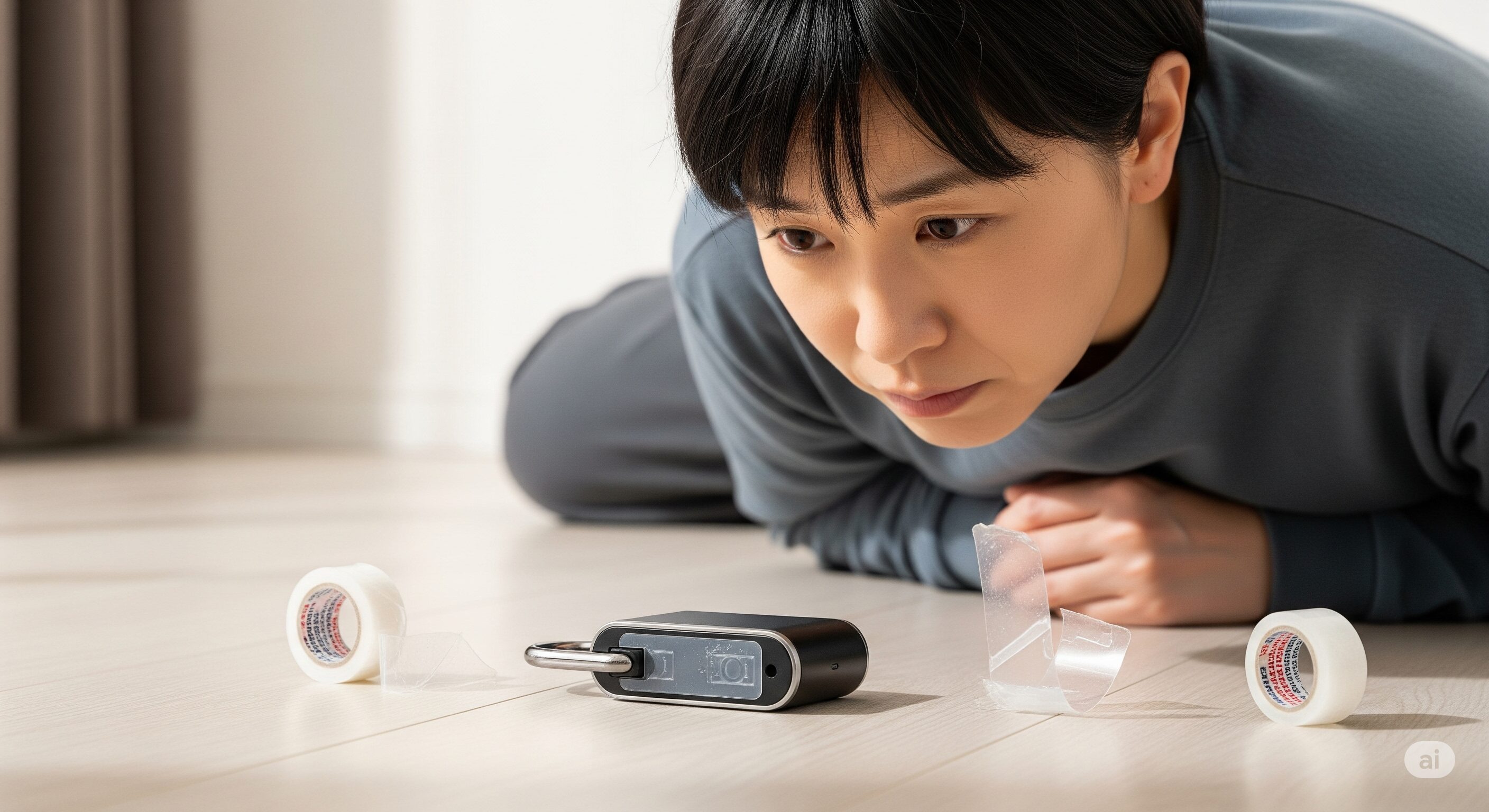 付属のアクリルテープは思いの外ダメだった