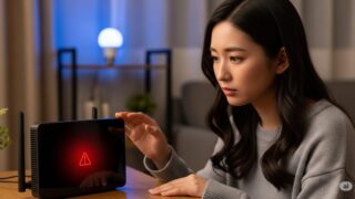 電球がオフラインになるネットワークの問題