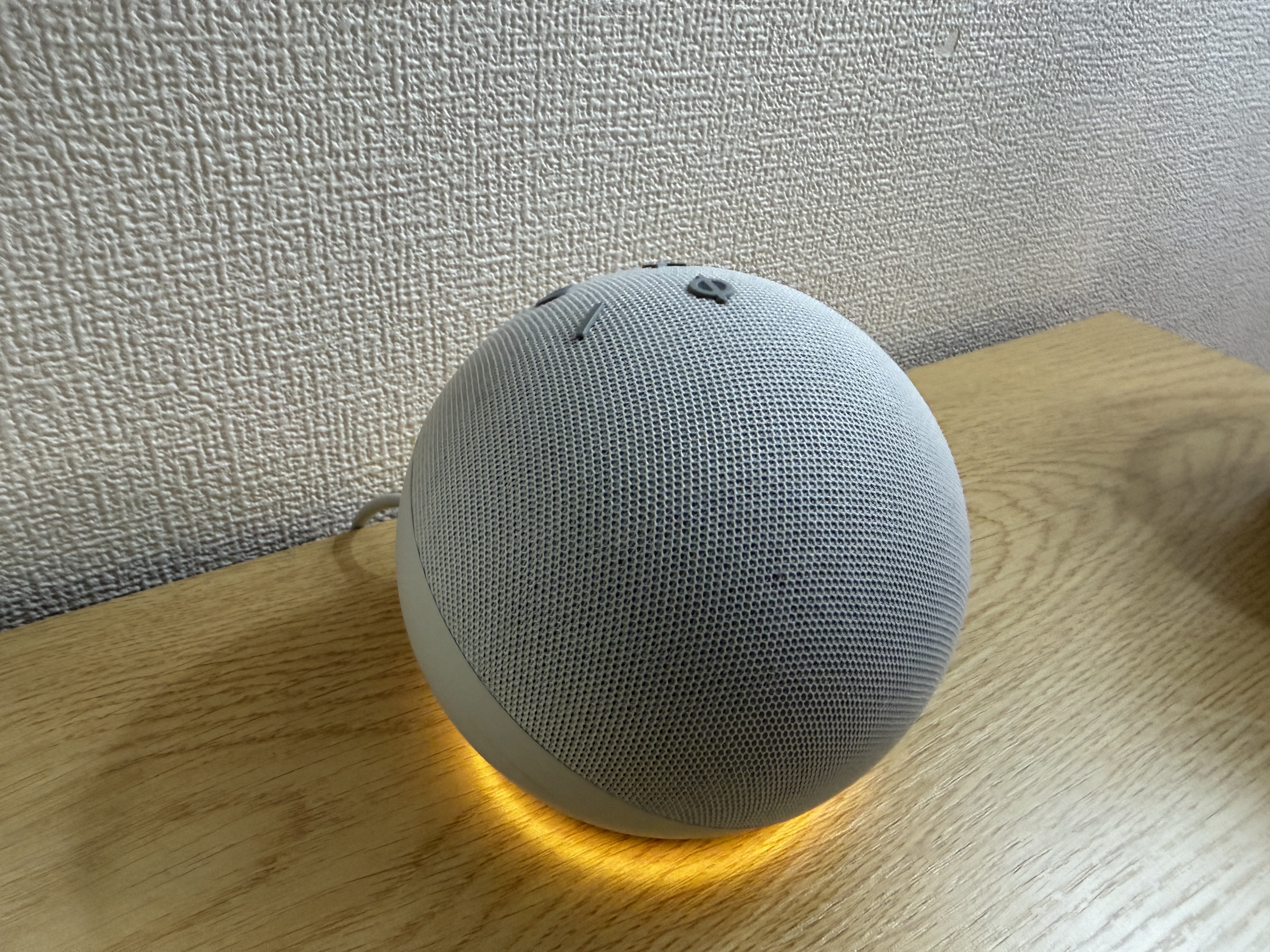 SwitchBot製品の音声操作に使用しているAmazon Echo Dotの設置例
