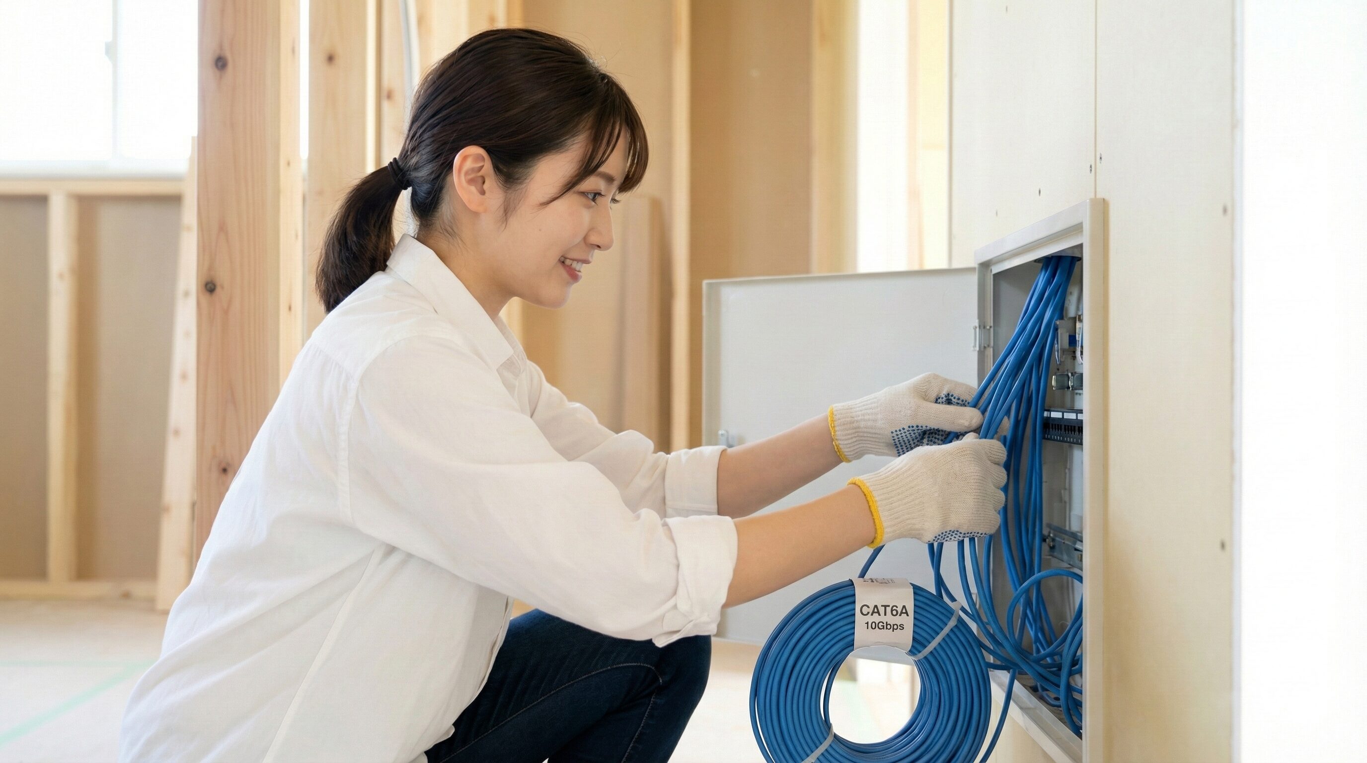 快適な通信環境を作る配線とLANケーブル