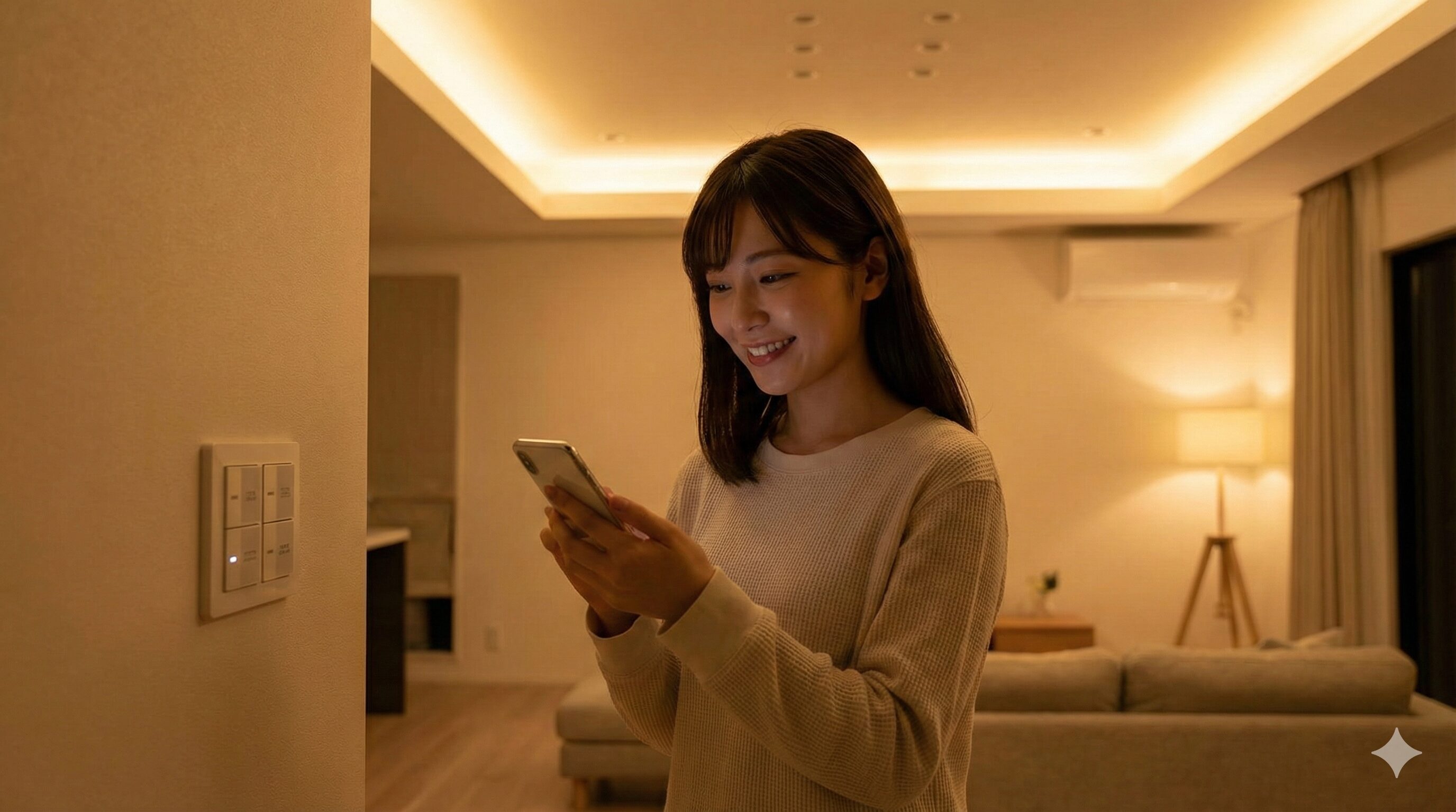 照明とスイッチ計画で実現する便利な暮らし