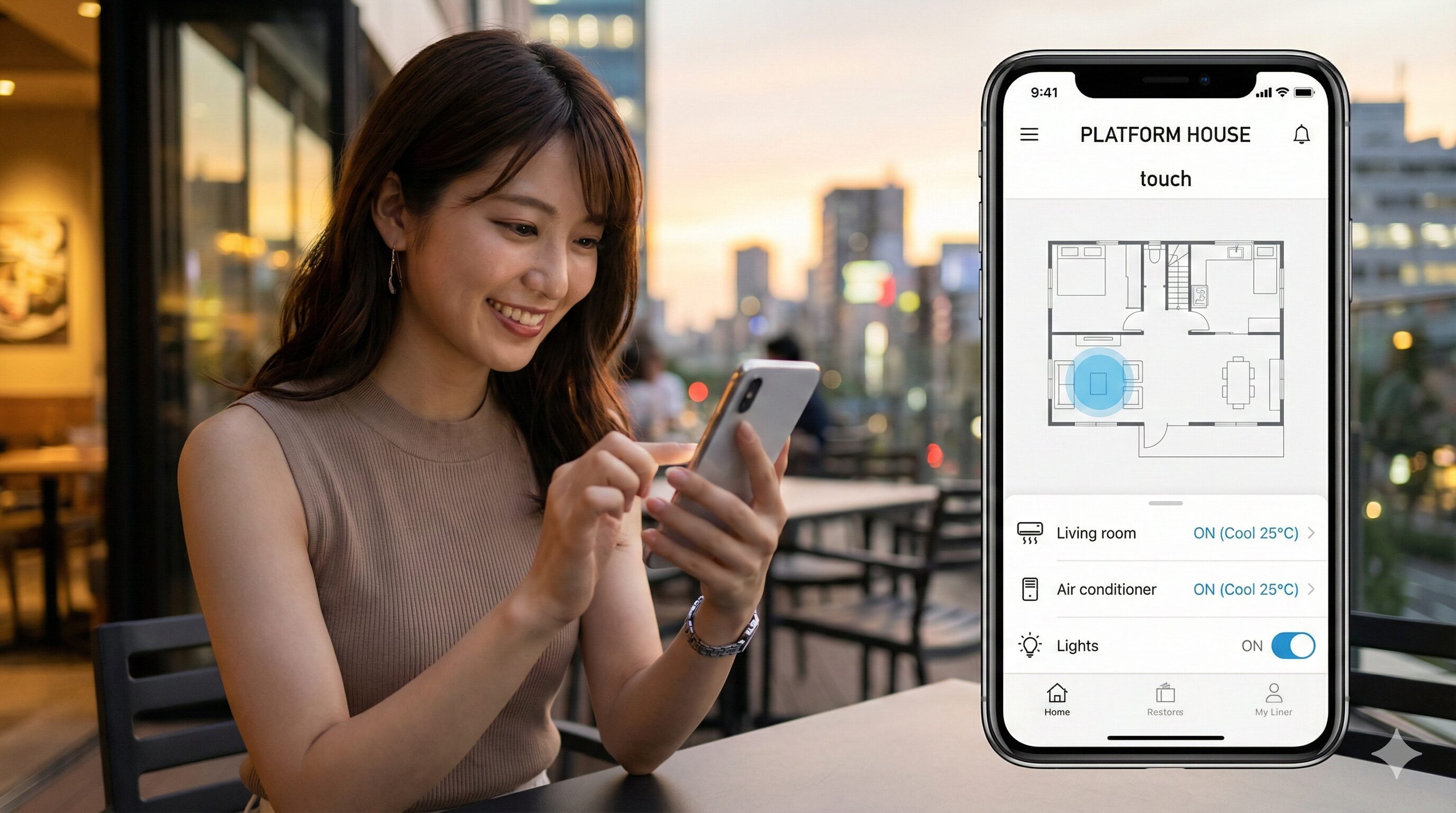 照明やエアコンと連携した操作のメリット