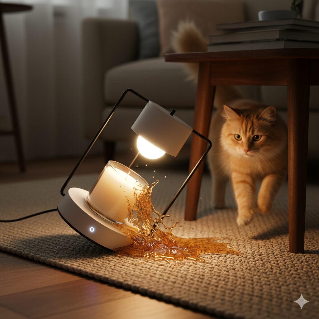 転倒時の自動オフ機能はあるか