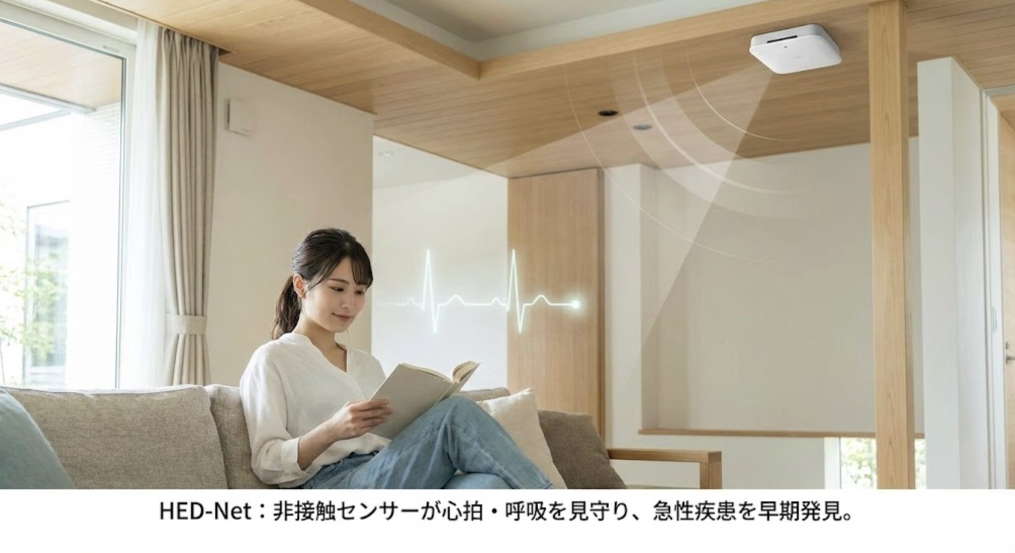 HED-Netで急性疾患を早期発見できる独自の技術