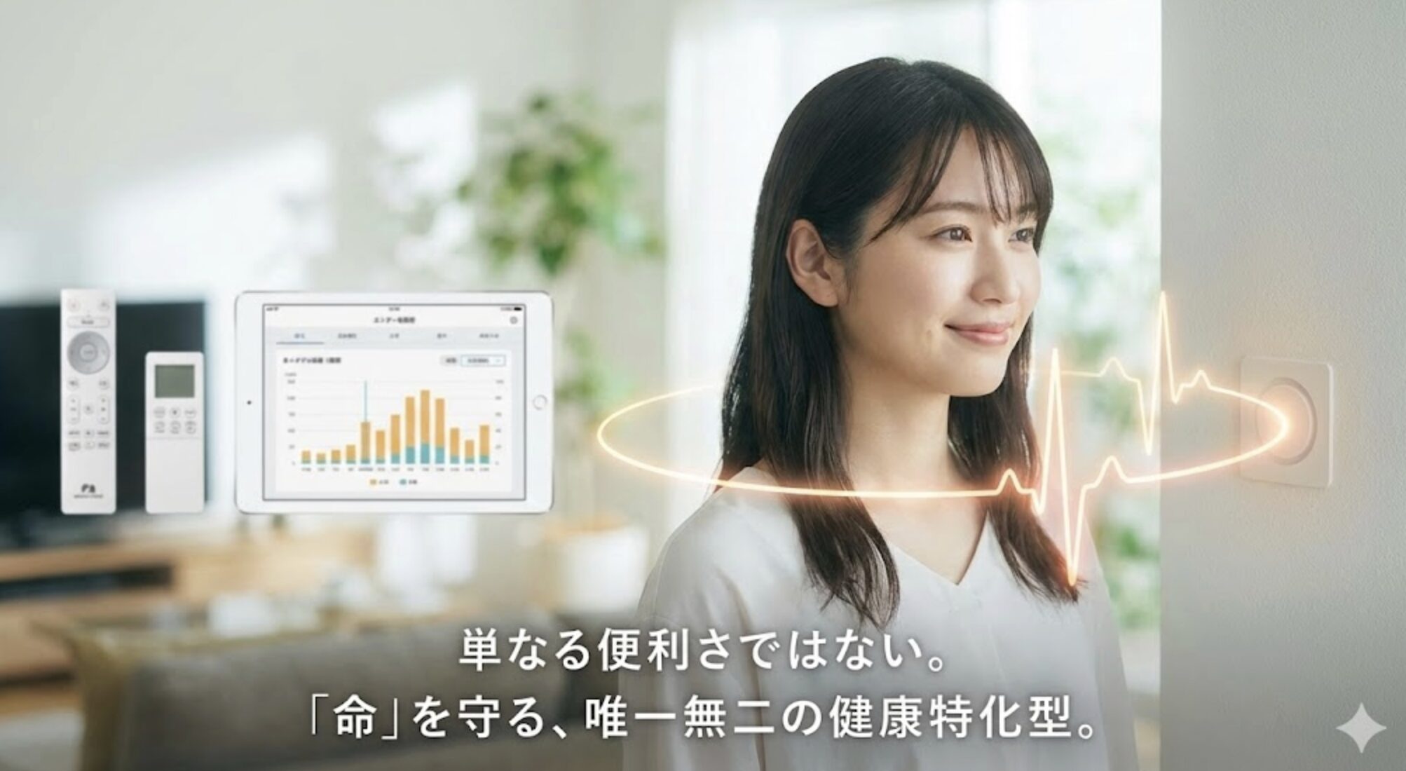 他社メーカーと比較して際立つ健康特化型の強み