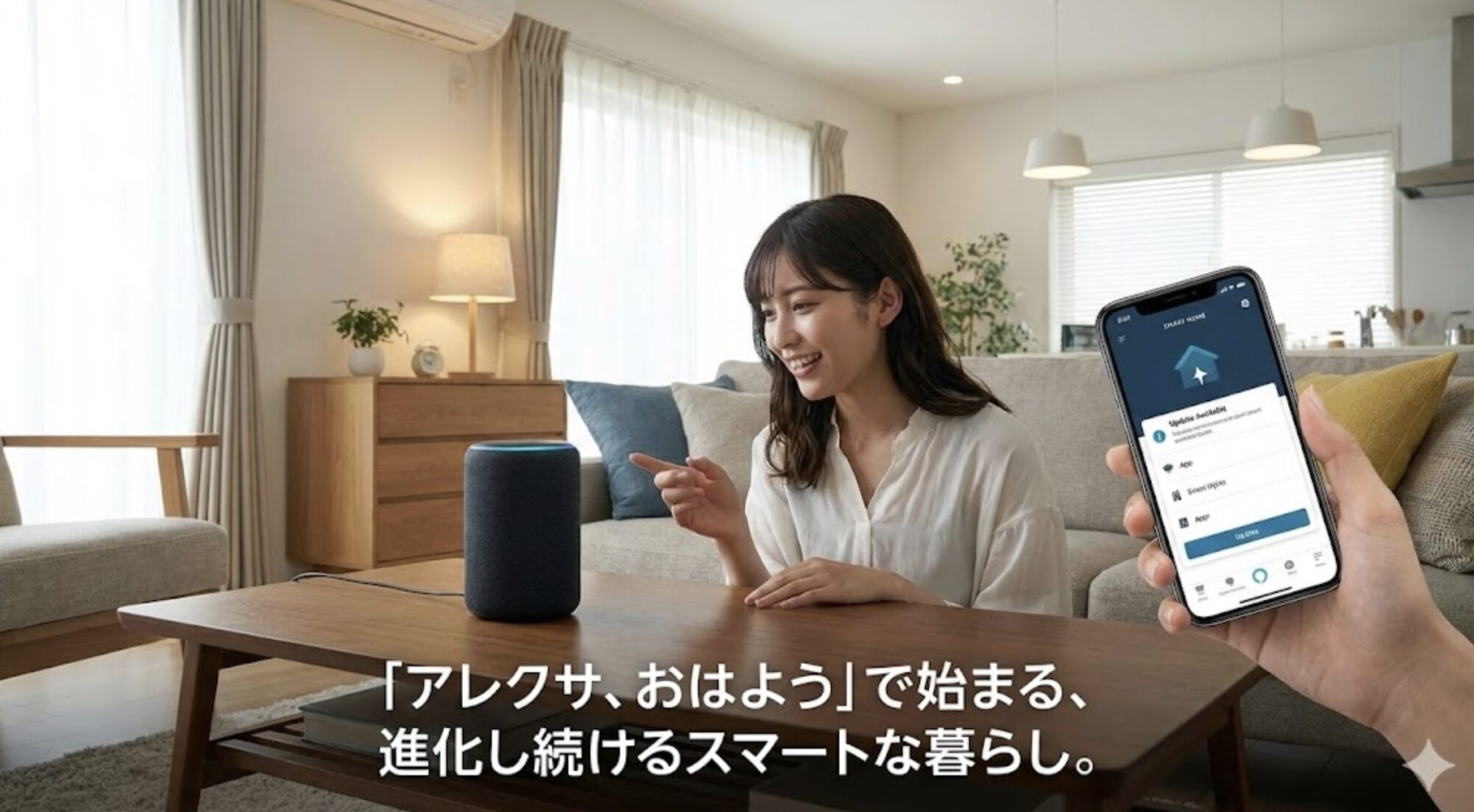 アレクサ連携など日々進化する最新のスマートホーム機能