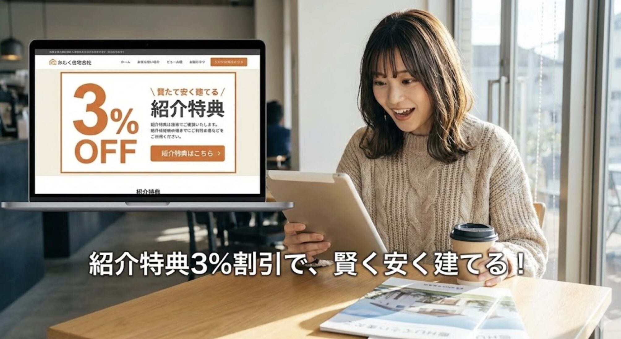 紹介特典3パーセント割引で積水ハウスを安く建てる方法