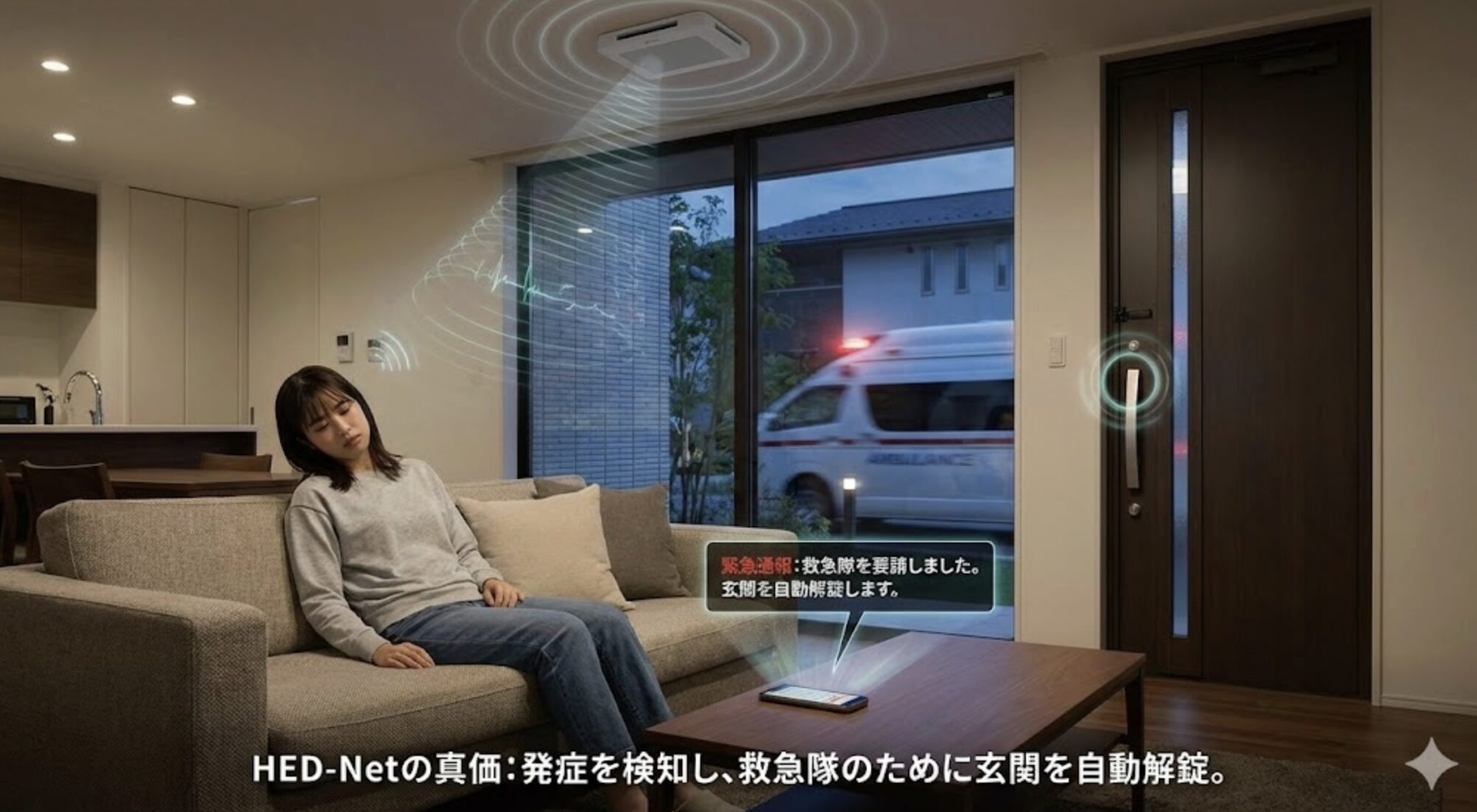 HED-Netで急性疾患を早期発見できる独自の技術（詳細解説）