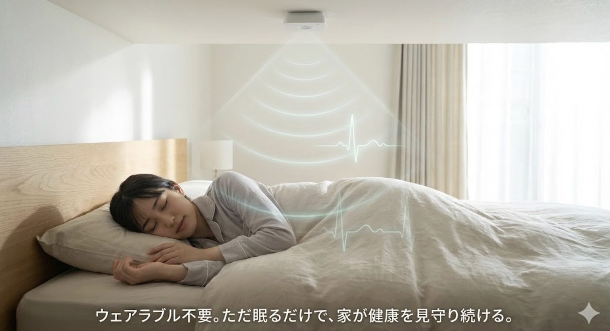 ウェアラブル不要な非接触センサーがもたらす健康管理（詳細解説）