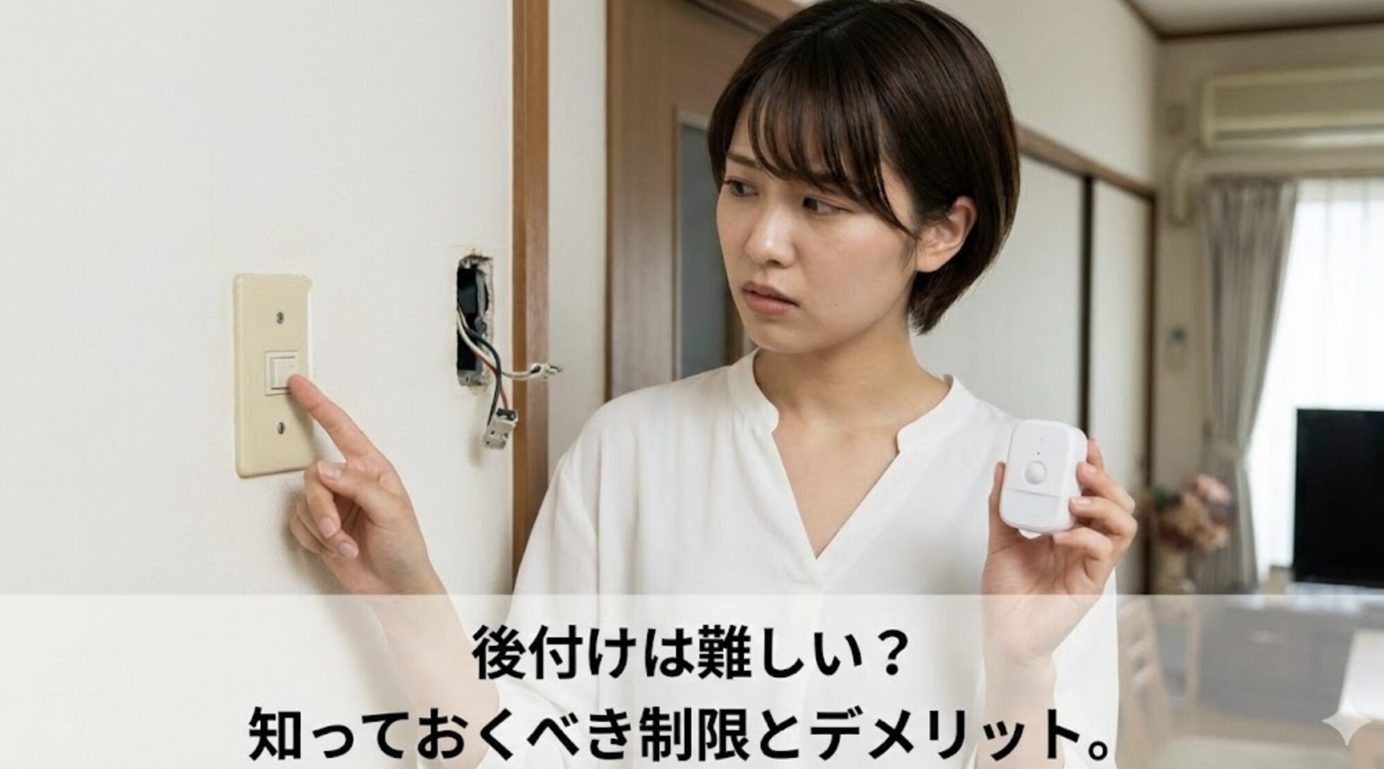 知っておきたいデメリットと後付けに関する制限（詳細解説）