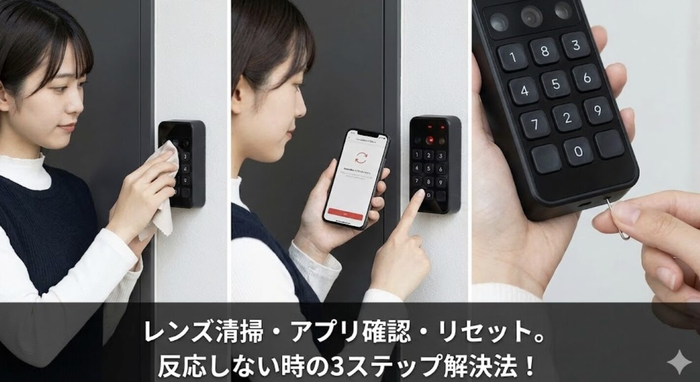 万が一反応しない時の原因切り分けとリセット方法