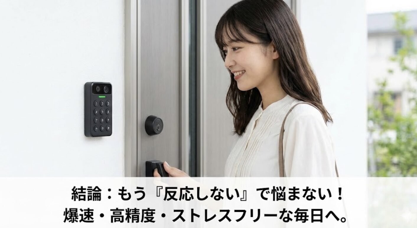 スイッチボットの顔認証パッドProの反応まとめ