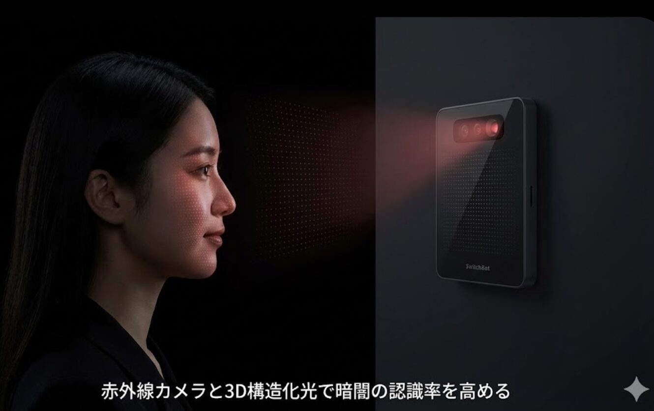 赤外線カメラと3D構造化光で暗闇の認識率を高める