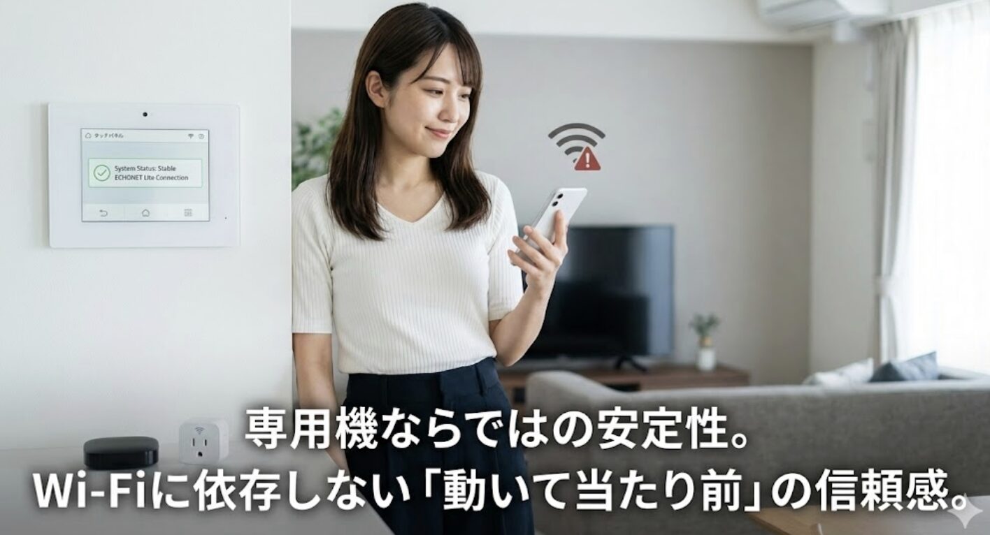 スイッチボット等との比較で見える専用機の安定性