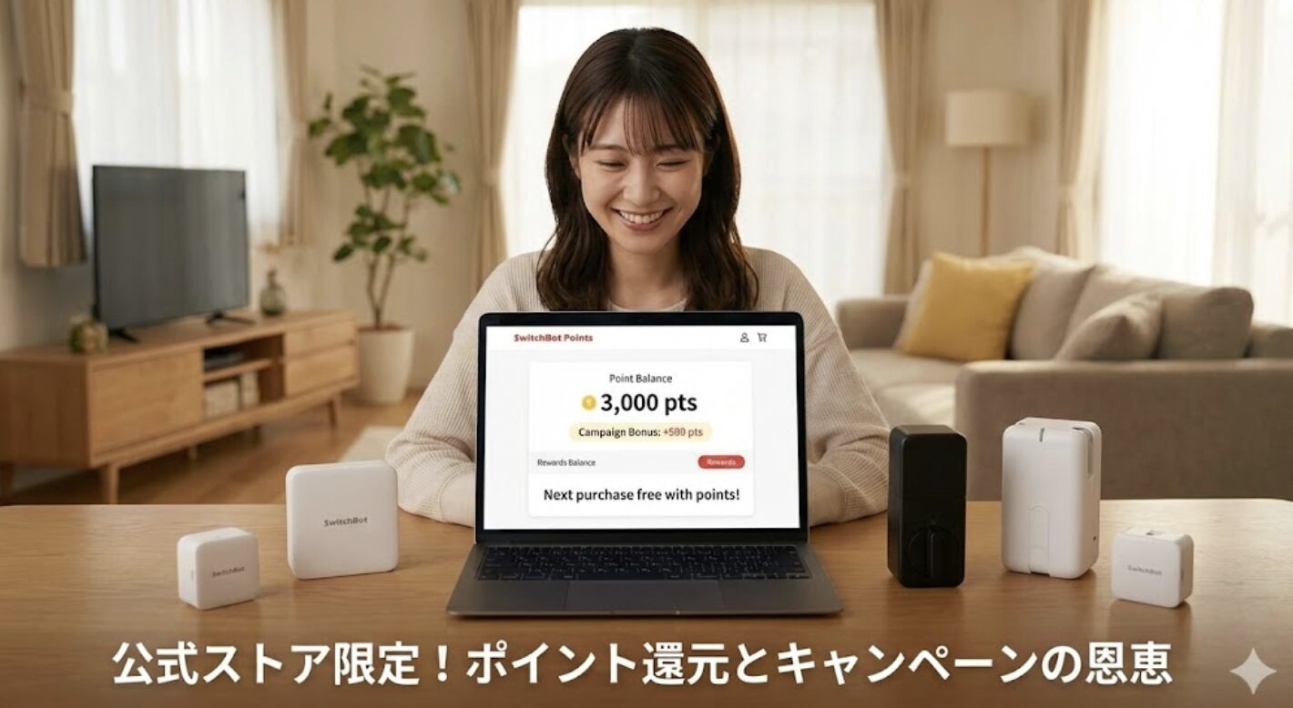 公式ストア独自のキャンペーンとポイント還元の恩恵