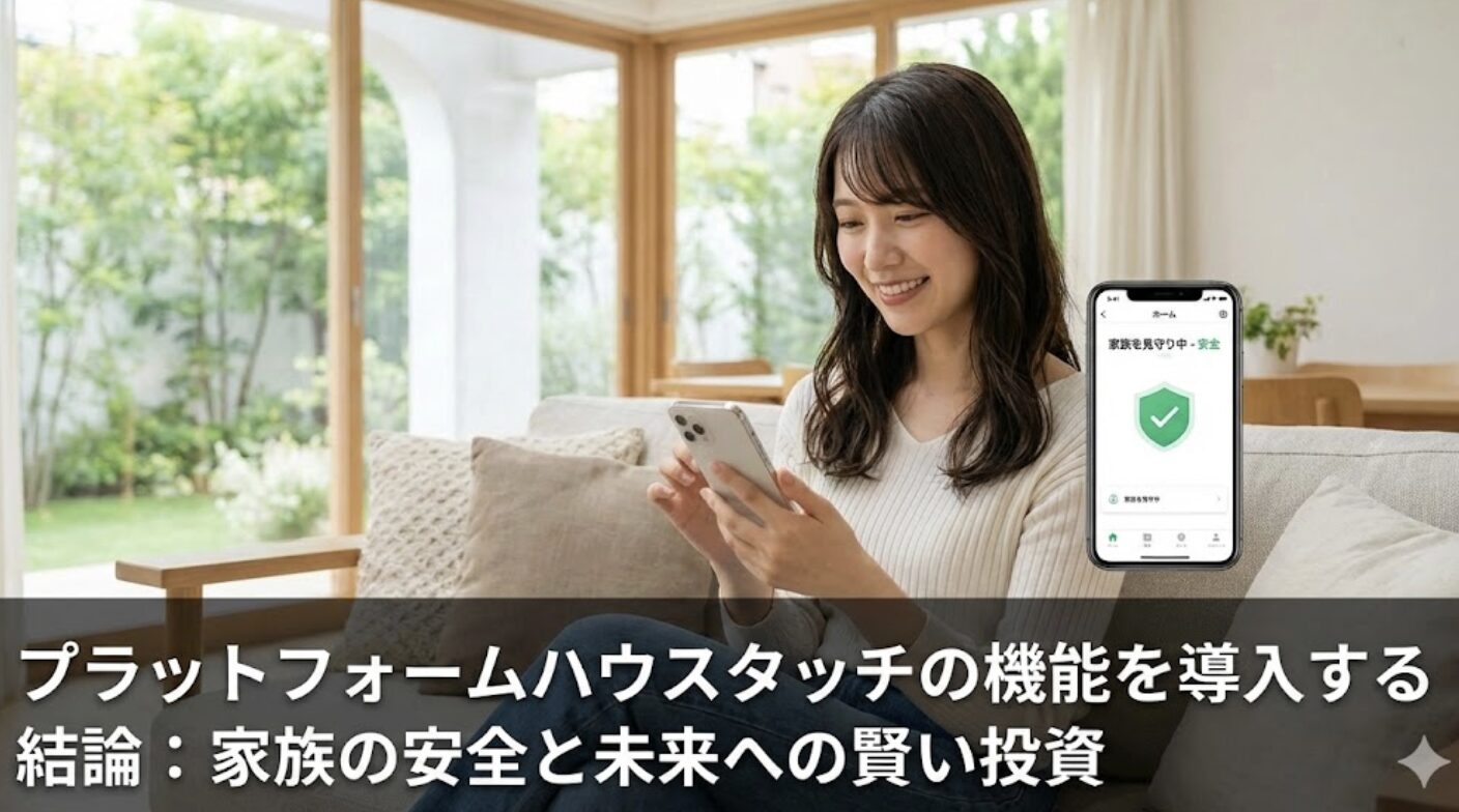 プラットフォームハウスタッチの機能を導入する結論