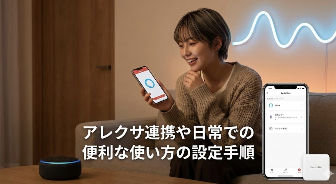 アレクサ連携や日常での便利な使い方の設定手順