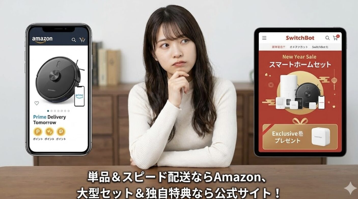公式サイトとAmazonのメリットを徹底比較