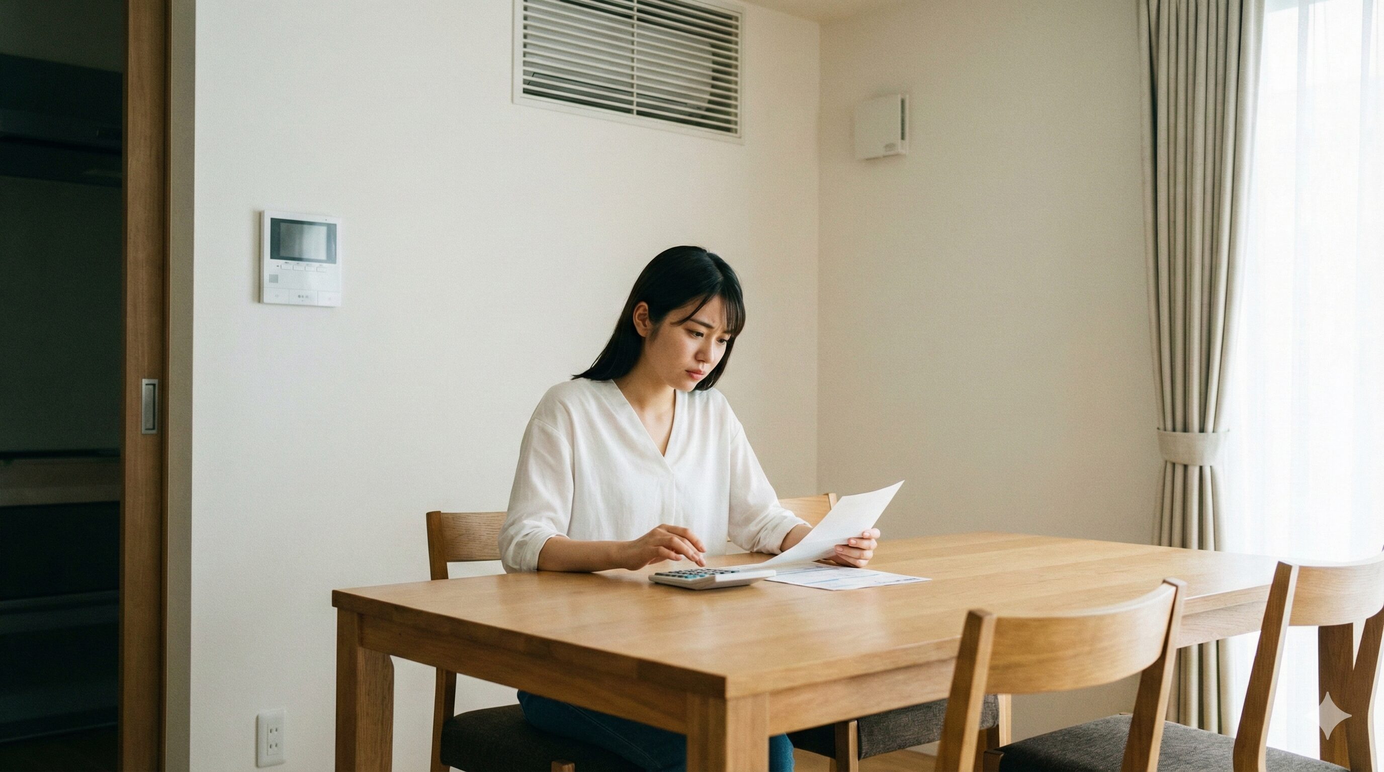 24時間換気による電気代やコストの懸念