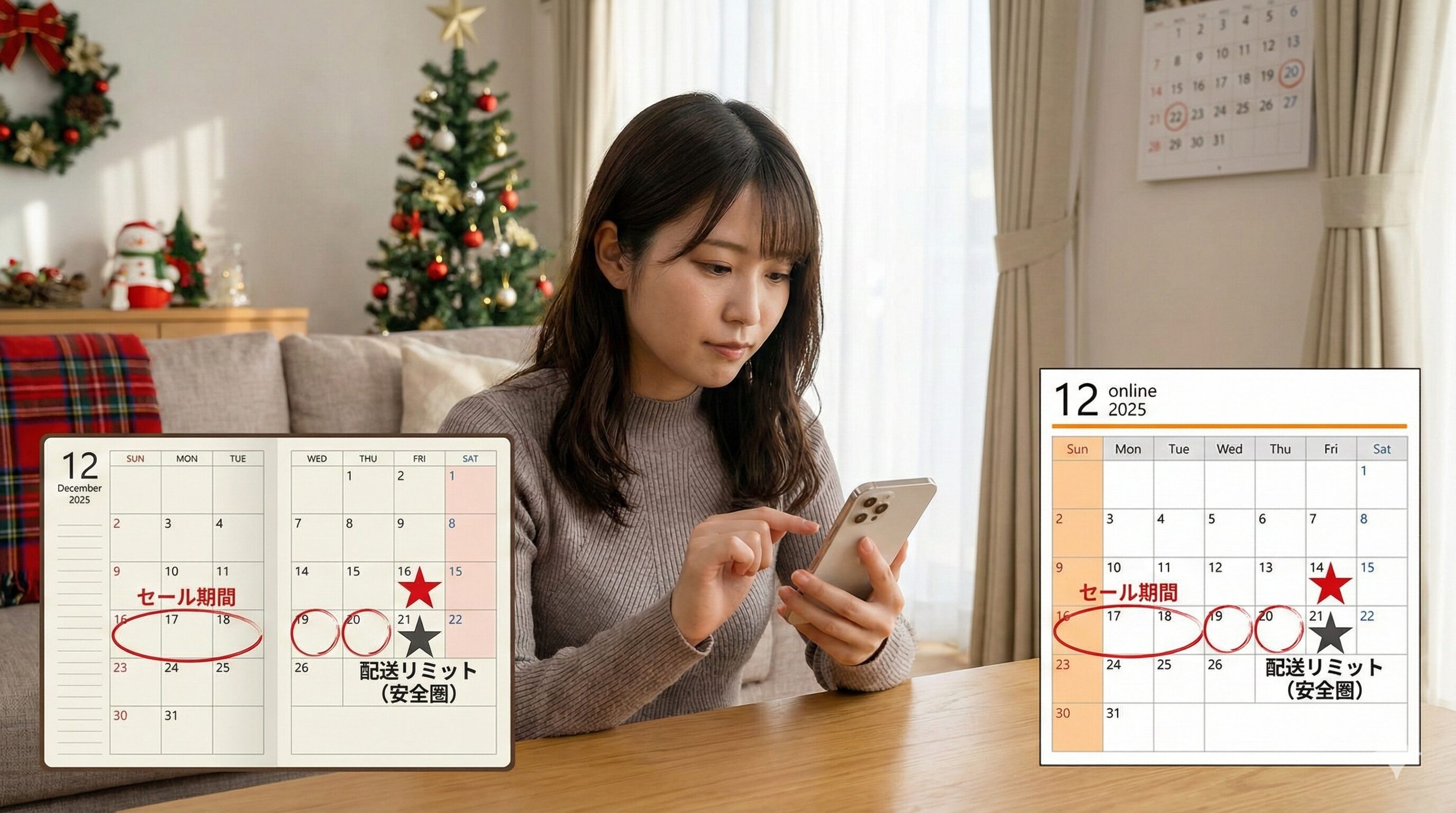 Amazonセールの開催日程と配送の注意点