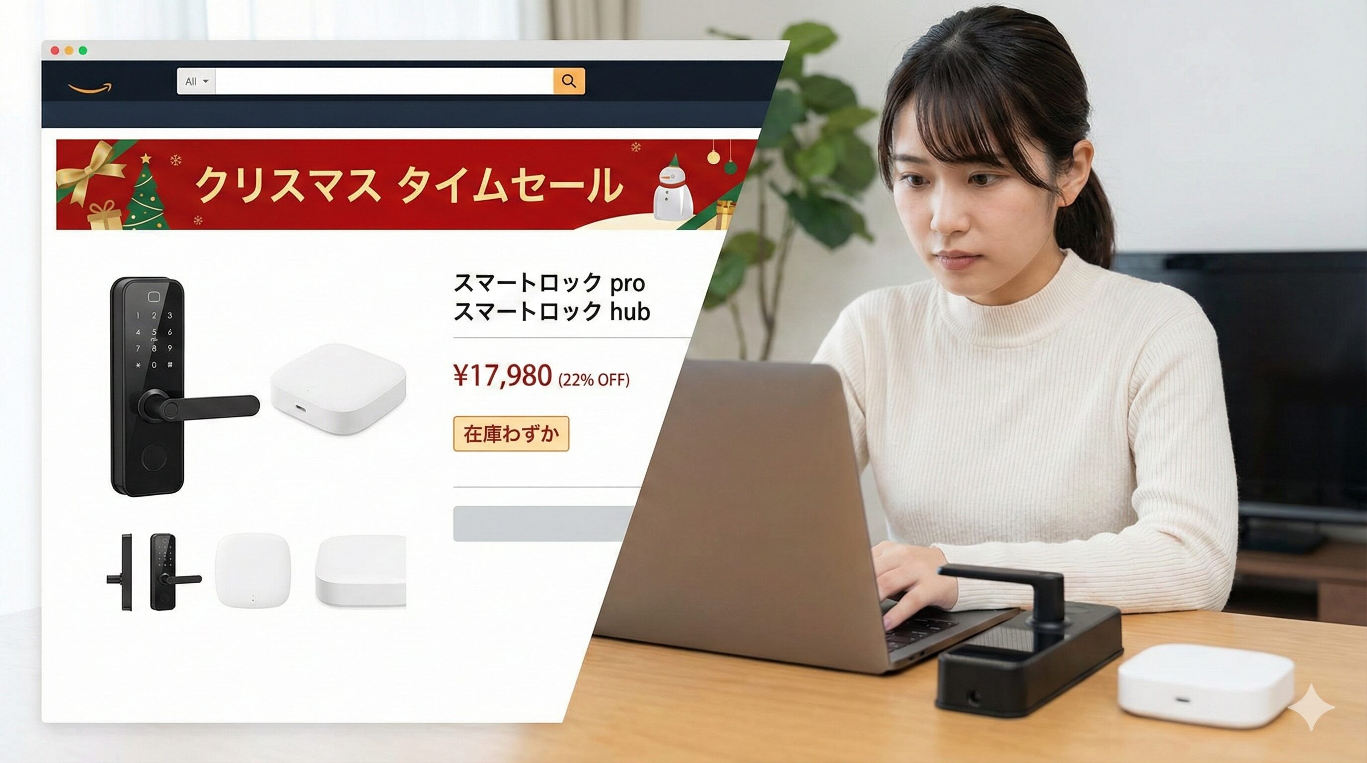 Amazonタイムセールでの価格と在庫状況