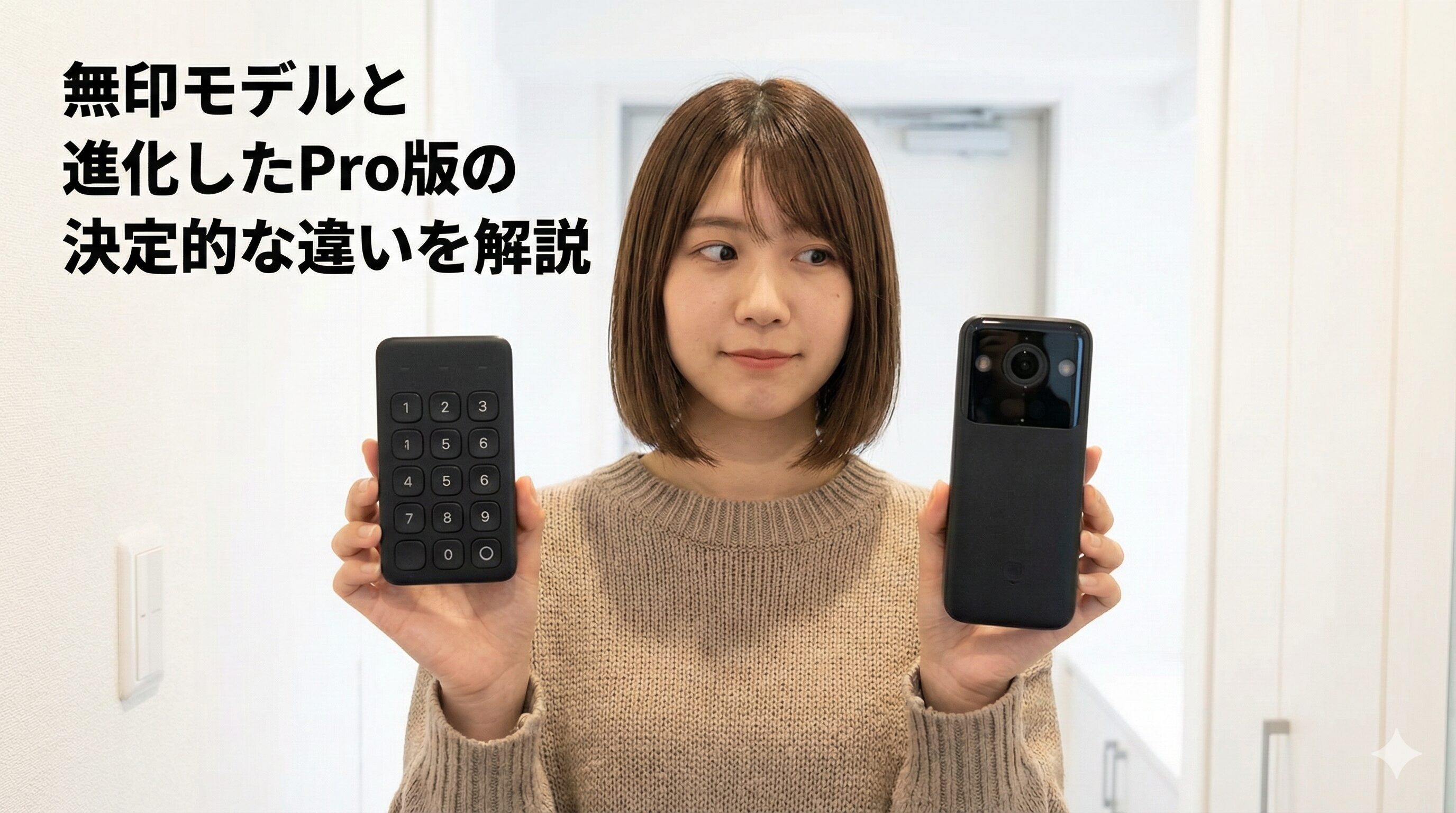 無印モデルと進化したPro版の決定的な違いを解説