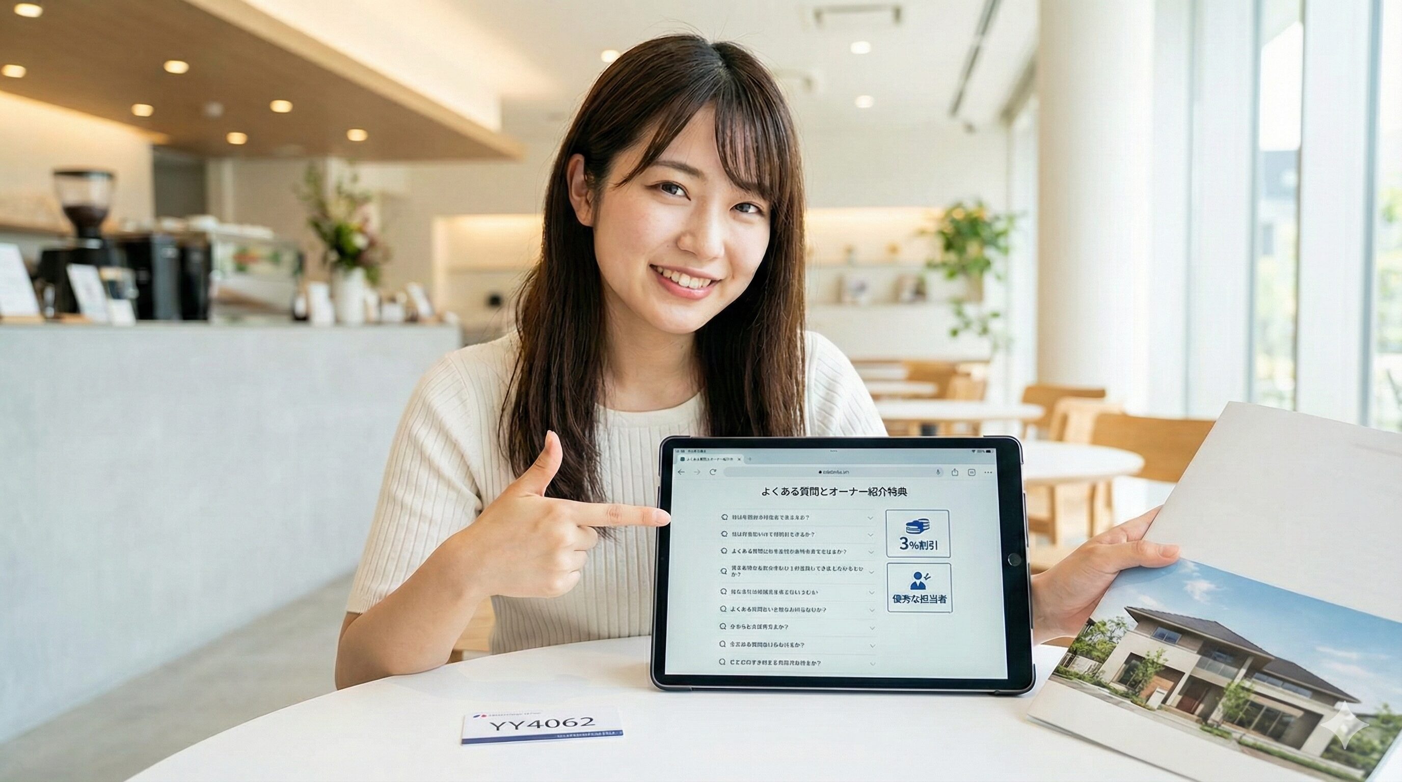 よくある質問とオーナー紹介の特典