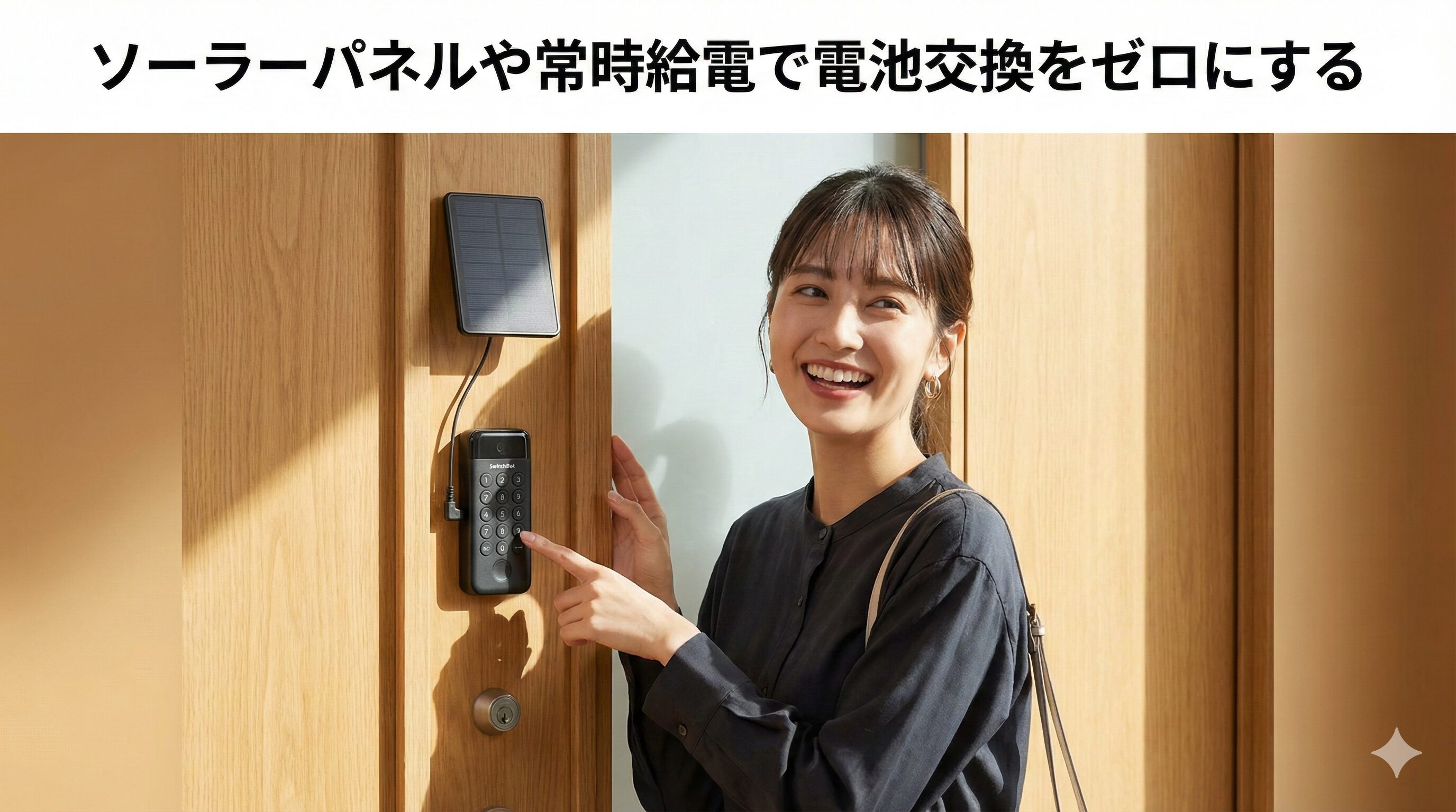 ソーラーパネルや常時給電で電池交換をゼロにする