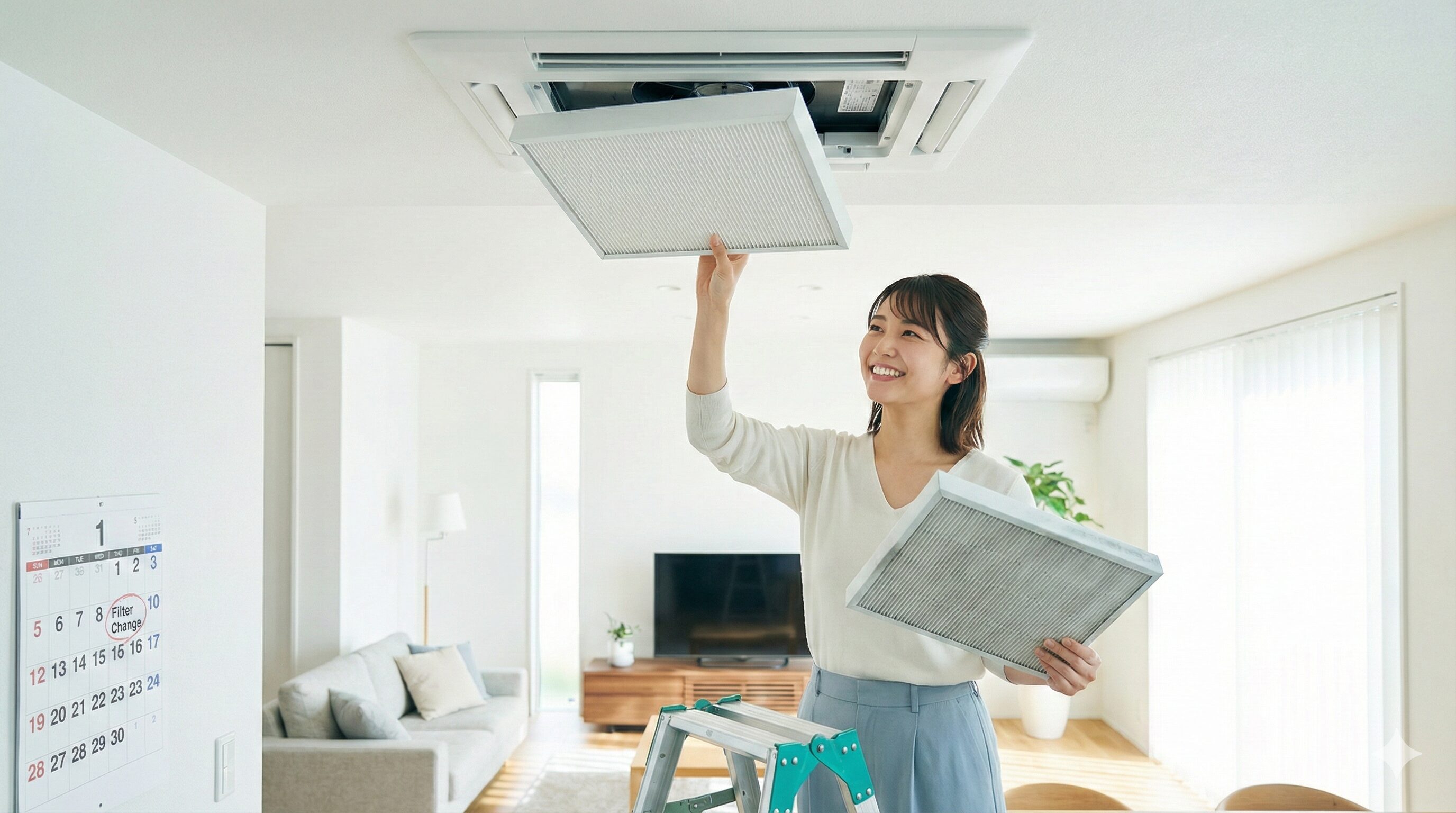 フィルター交換の時期と頻度