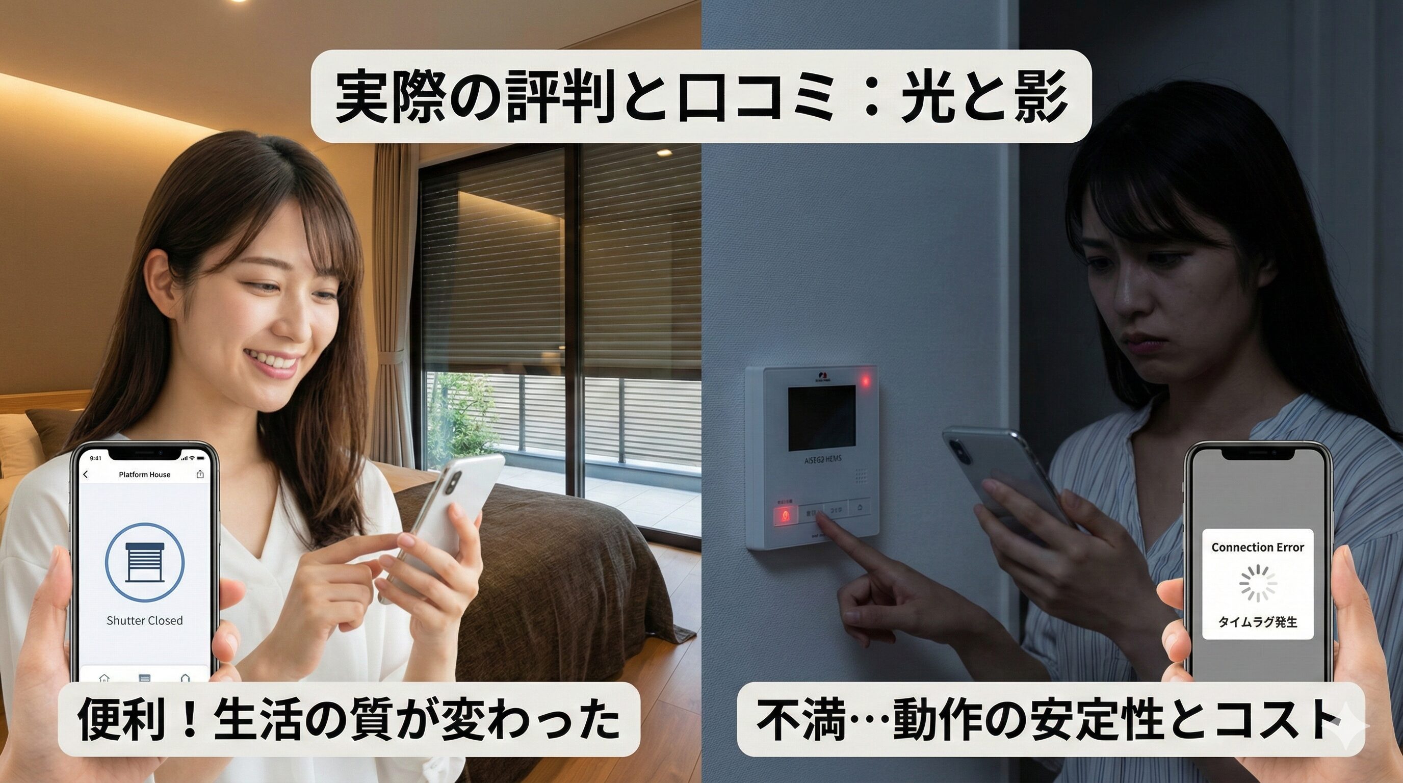 実際のプラットフォームハウスの評判と口コミ