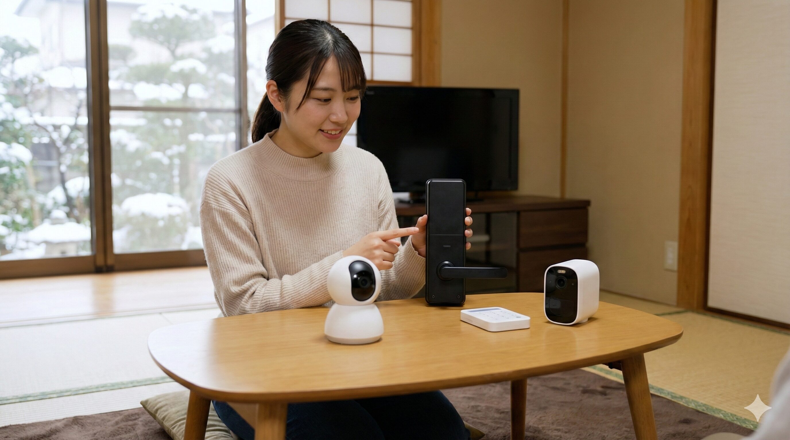 見守りカメラなどの防犯セットはギフトに最適