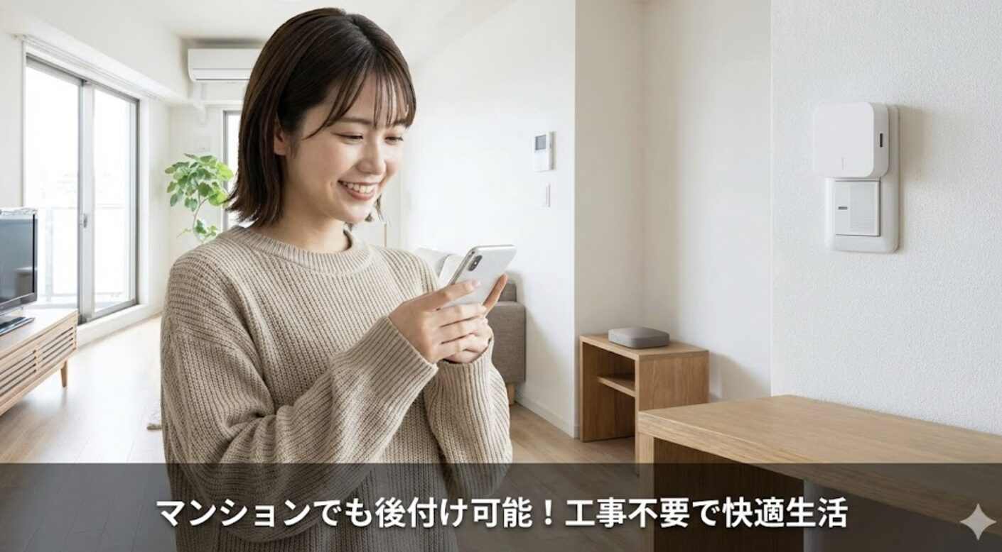 マンションでも後付け可能なスマートホームのメリット