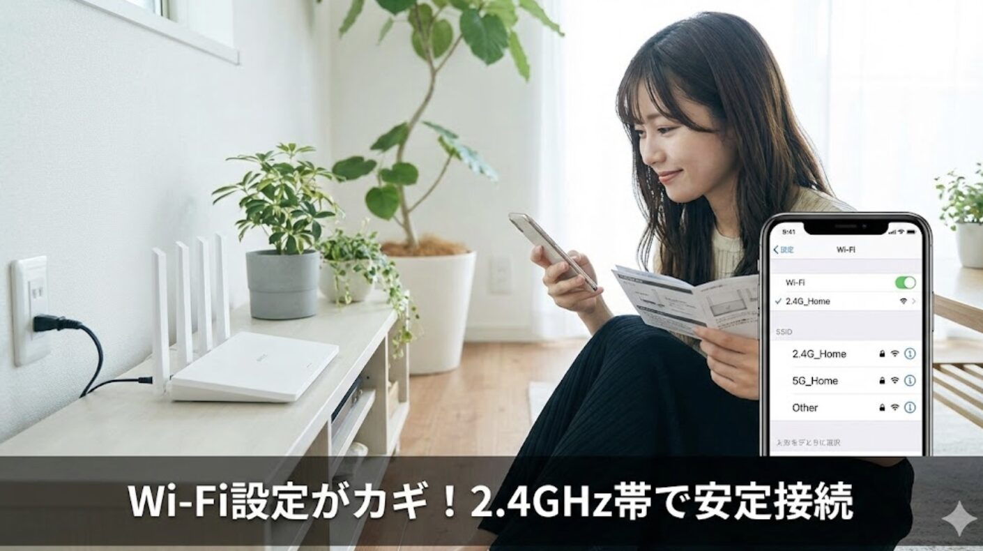 安定した接続に欠かせない無線LAN環境の構築