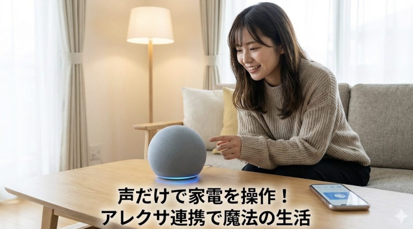 アレクサと連携して音声操作を導入するステップ