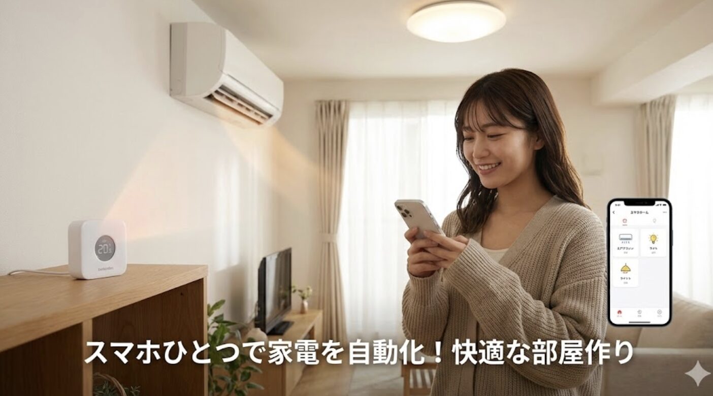 照明やエアコンをスマホで自動化する仕組みの作り方