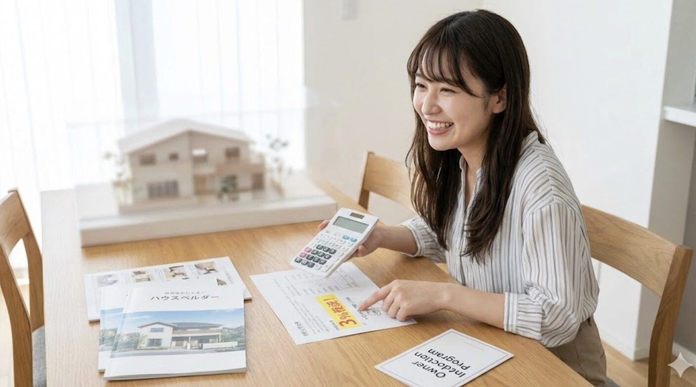 建物価格が3パーセント割引になるオーナー紹介制度の活用