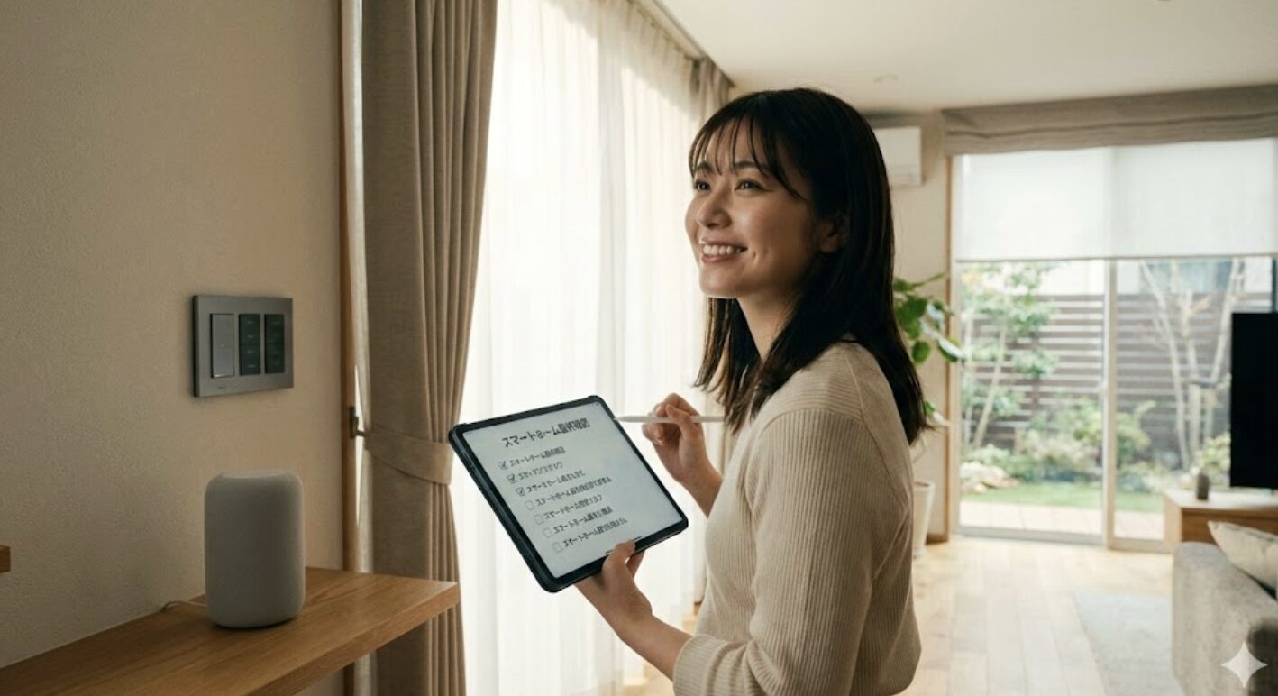 理想的な新築のスマートホーム化を叶えるための最終確認