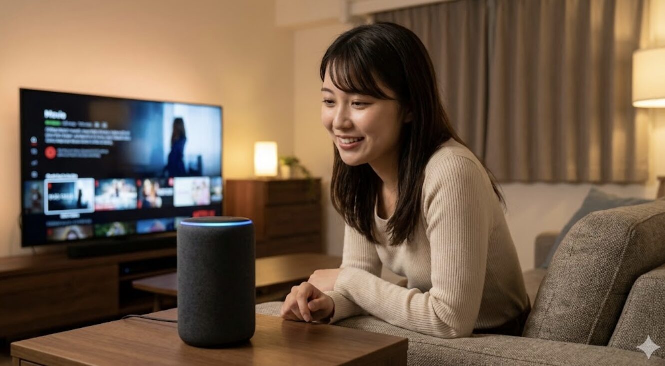 アレクサと連携した音声操作による家電管理