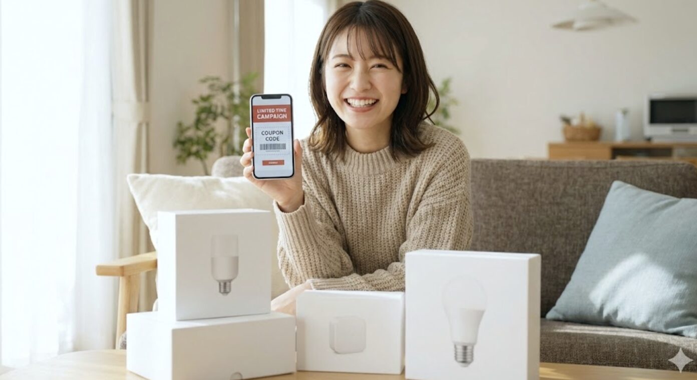 クーポンとキャンペーンでお得に安く手に入れる