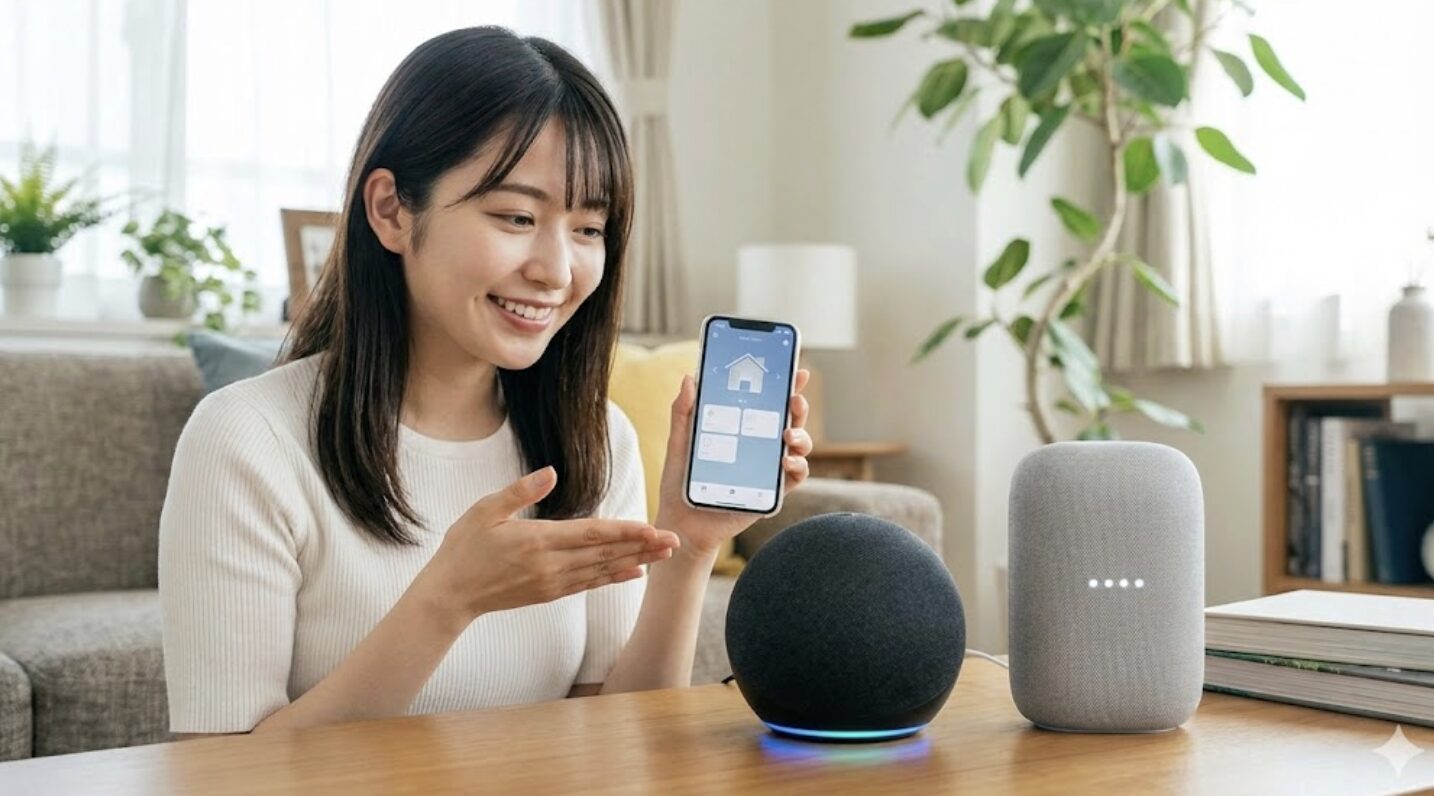 アレクサやGoogleホームとの連携性を確認